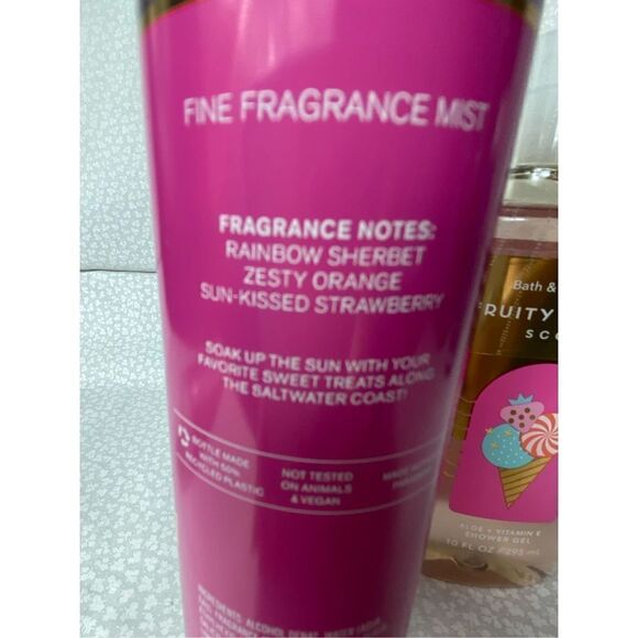 Bath and Body Works FRUITY SHERBET SCOOP 3 Pc Set - Picture 3 of 5